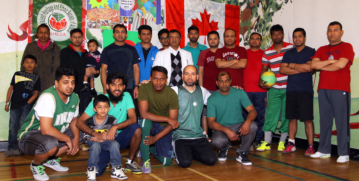 MJMF Soccer Friendship Tournament at Alex Taylor School in Edmonton in 2015
